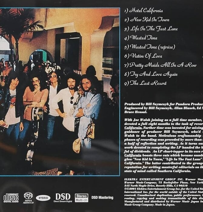 The Eagles - Hotel California ( Hybrid Multi Channel SACD ) - Made in Japan. OPEN BOX !