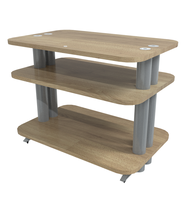 Solid Tech - Balance Single 3 AV Rack