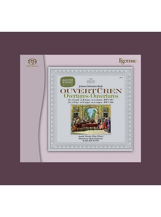Esoteric Hybrid SACD - Johann Sebastian Bach - Ouvertüren . Münchener Bach-Orchester directed by Karl Richter, OPEN BOX ! NEVER USED !