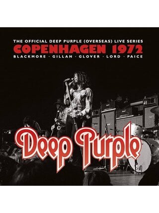 Deep Purple - The Official Deep Purple Overseas Live Series, Copenhagen 1972 ,  3 x LP  180 Gram Red Vinyl. Limited and Numbered to only 3000 Copies Worldwide