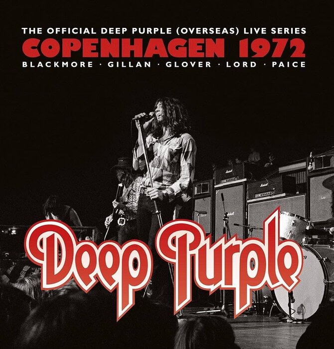 Deep Purple - The Official Deep Purple Overseas Live Series, Copenhagen 1972 ,  3 x LP  180 Gram Red Vinyl. Limited and Numbered to only 3000 Copies Worldwide