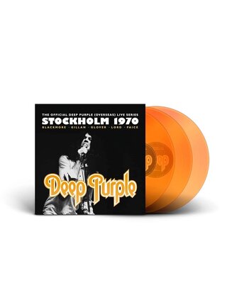 Deep Purple - The Official Overseas LIVE Series , Stockholm 1970 , 3LP 180 Gram Limited Edition Orange Vinyl Set , 3000 Copies Worldwide