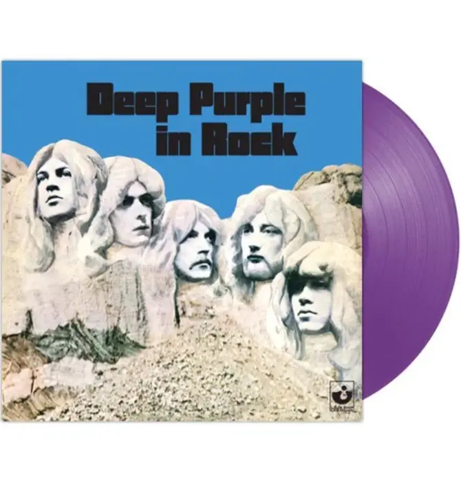 Deep Purple In Rock - Newly Remastered From Original Analog Tapes , Limited Edition 180 Gram Purple Vinyl