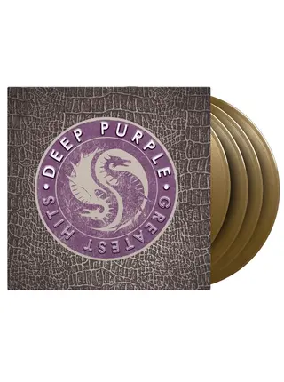 Deep Purple - Greatest Hits , 4LP 180 Gram Audiophile Grade Gold Vinyl Set. Limited to 1500 Copies Worldwide