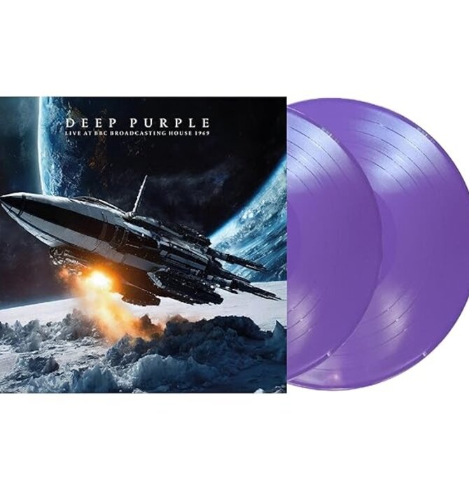 Deep Purple - LIVE at  BBC Broadcasting House 1968, Gatefold Edition 2 LP Purple Vinyl