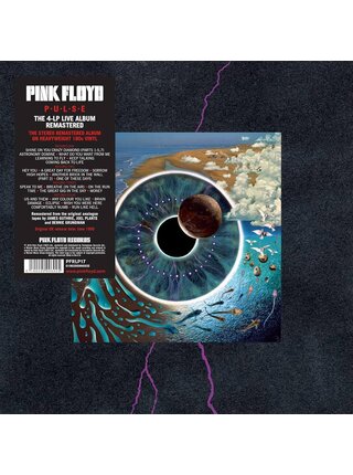 Pink Floyd - P U L S E , LIVE Album Remastered,  4 x LP 180 Gram Audiophile Grade Vinyl + 52 Page Booklet ( Box Set )