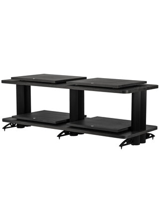 Solid Tech - Balance Double 2 AV Rack with Isolation Shelves