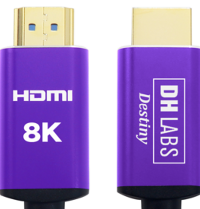 DH Labs - HDMI 2.1 Destiny Glass Master Optical Hybrid - NEW!