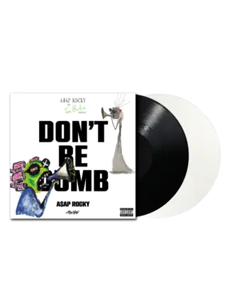 A$AP Rocky - Don't Be Dumb ( X ) 2 x LP Black and White Vinyl