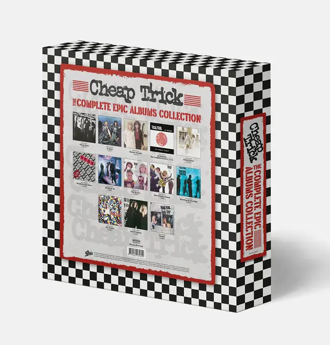 Cheap Trick - Complete Epic Albums , 14 LP 180 Gram Crystal Vinyl Box Set , Limited to 1000 Copies
