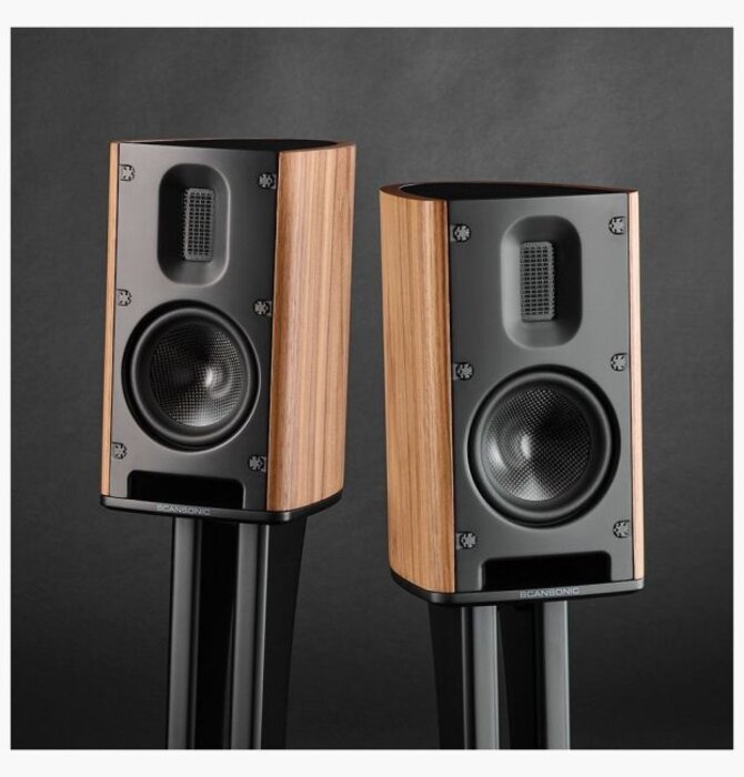 Scansonic - MB1 B Two-way Monitor Bookshelf Loudspeakers ( Pair )
