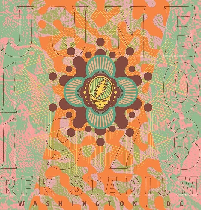 Grateful Dead - LIVE At The RFK Stadium , Washington, DC June 10, 1973