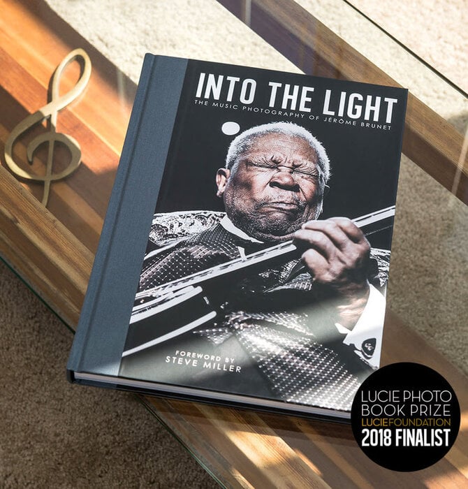 Into the Light: The Photography of Jérôme Brunet - Hardcover Book Signed Edition
