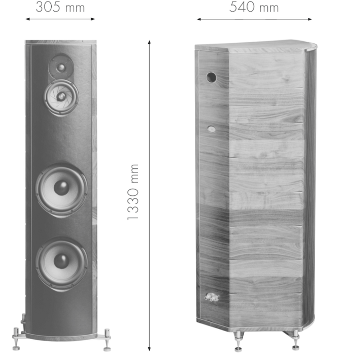 Franco Serblin Accordo Unica Loudspeakers ( Sold as Pair )