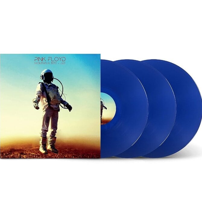 Pink Floyd -  MONTREUX LIVE 1970 , 3 x LP Blue Vinyl