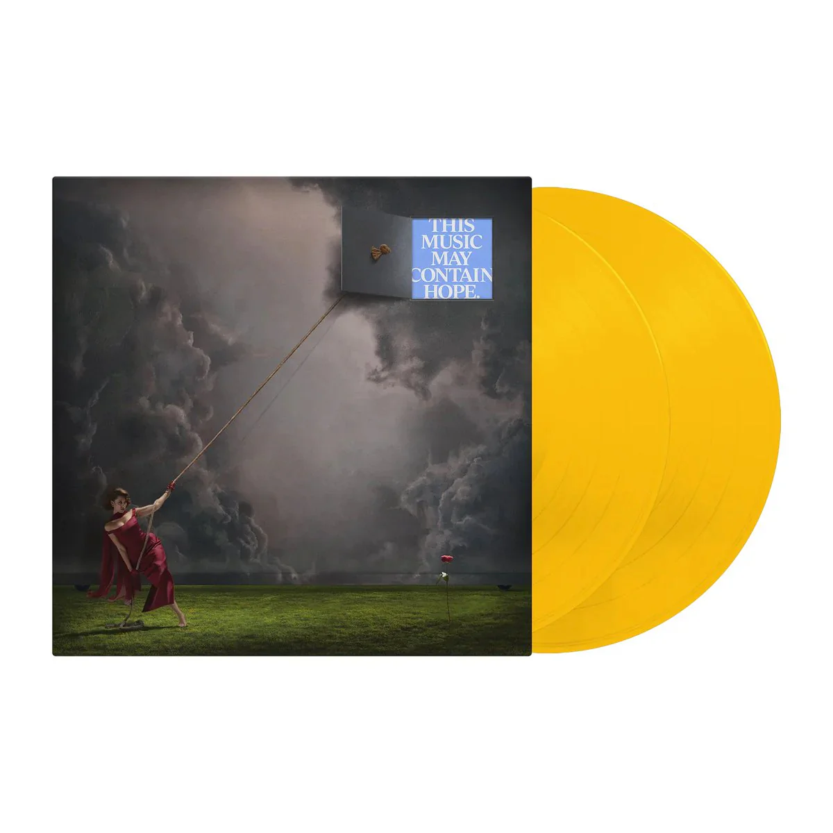 RAYE - The Music May Contain Hope , 2 x LP Yellow Vinyl - AV
