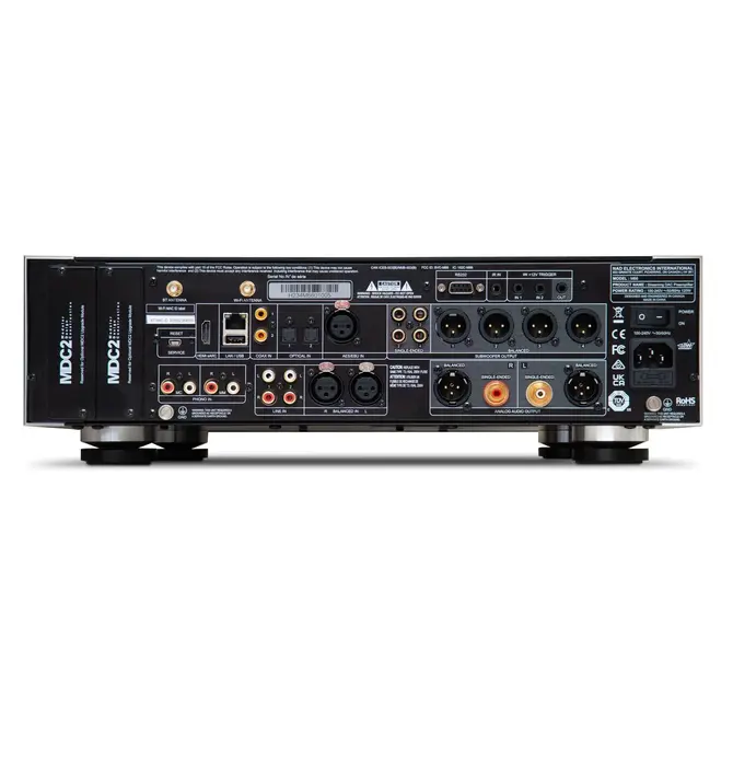 NAD Masters Series M66 Stereo Pre-amplifier with HDMI, BluOS™ streaming, Apple AirPlay® 2 &  Bluetooth®