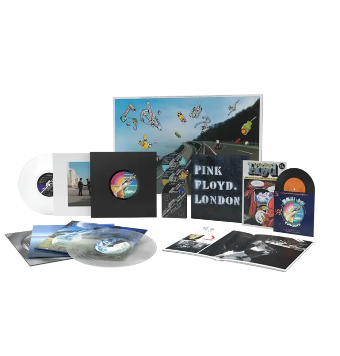 Pink Floyd - Wish You Were Here , 50th Anniversary Deluxe Edition BOX SET , Limited Edition 4 x LP 180 Gram Vinyl + 2 x CD + BluRay + 7" Vinyl
