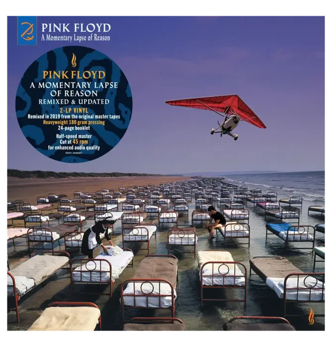Pink Floyd - Momentary Laps Of Reason , Remixed from Original Master Tapes & Updated 2LP 180 Gram Audiophile Grade Vinyl + 24 Page Booklet , Halfspeed Master Cut at 45 RPM