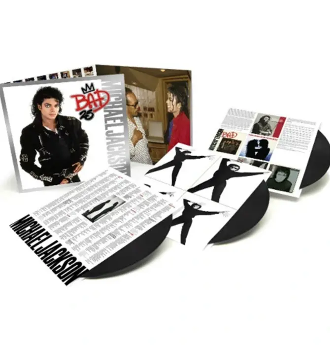 Michael Jackson - BAD 25th Anniversary Edition , 3 x LP 180 Gram Vinyl