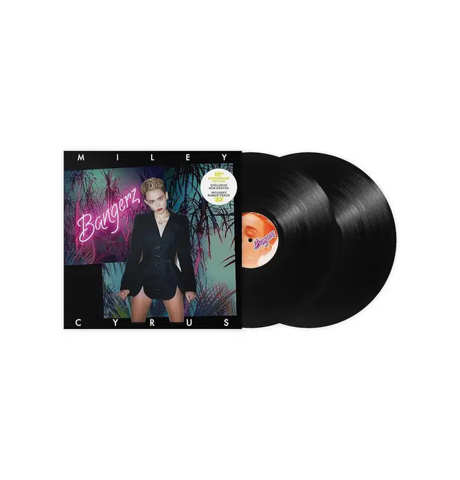 Miley Cyrus - Bamgerz - 10th Anniversary Edition Deluxe 2LP Vinyl with New Poster & Bonus Track