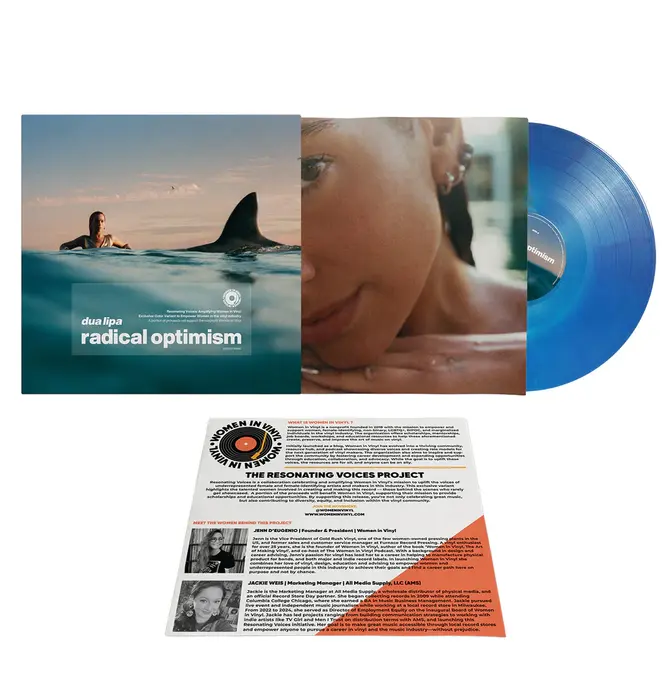 Dua Lipa - Radical Optimism , Limited Edition Galaxy Blue Vinyl