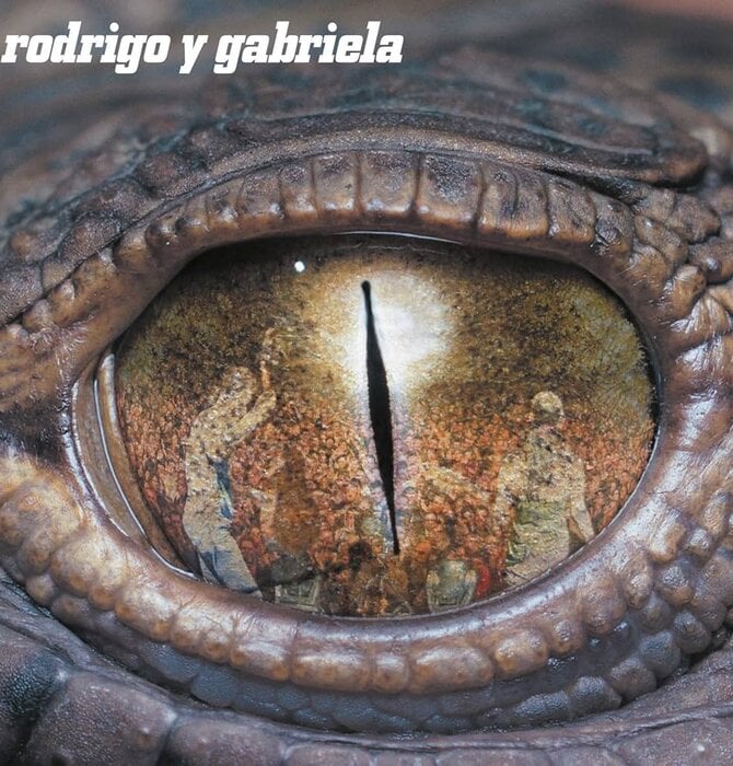 Rodrigo Y Gabriela - Rodrigo Y Gabriela , Self Titled Crocodile Green Colored Deluxe Edition 2LP Vinyl Record , Includes Download