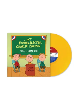 You're Not Elected, Charlie Brown , Indie Exclusive, Yellow Colored BIO Vinyl