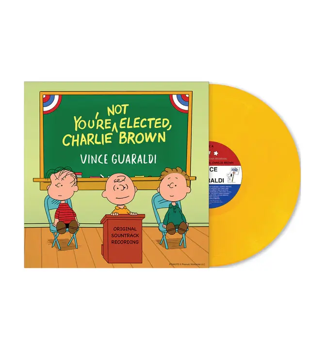 You're Not Elected, Charlie Brown , Indie Exclusive, Yellow Colored BIO Vinyl