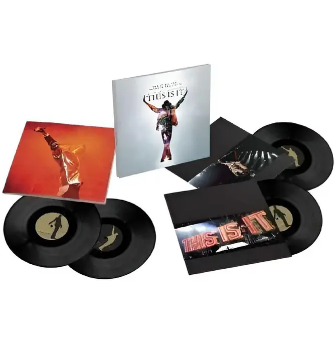 Michael Jackson - The Music That Inspired The Movie "This Is It" , 4LP 180 Gram Vinyl + Download Card