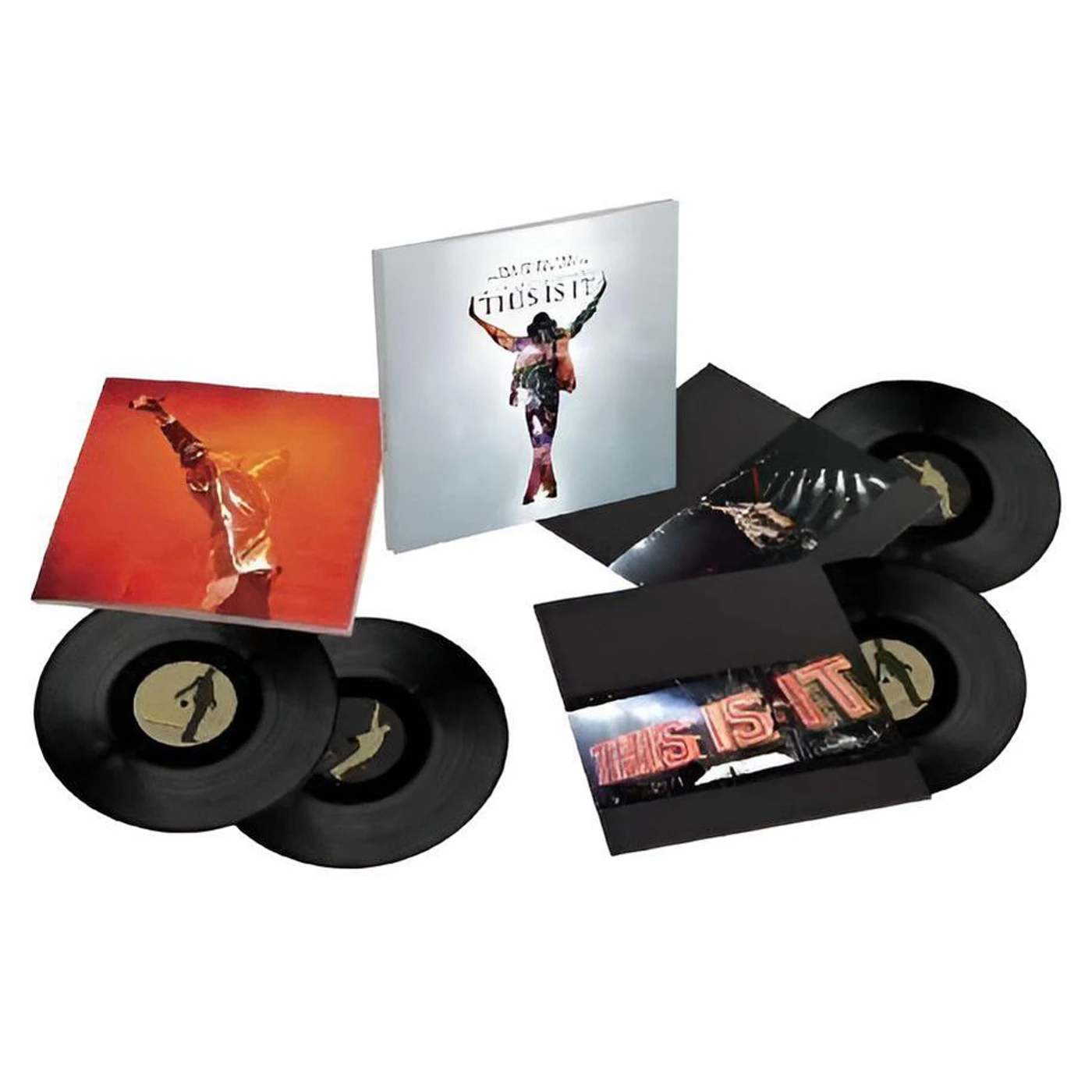4枚組LPレコード Michael Jackson's This Is It Michael Jackson - The Music That Inspired The Movie 