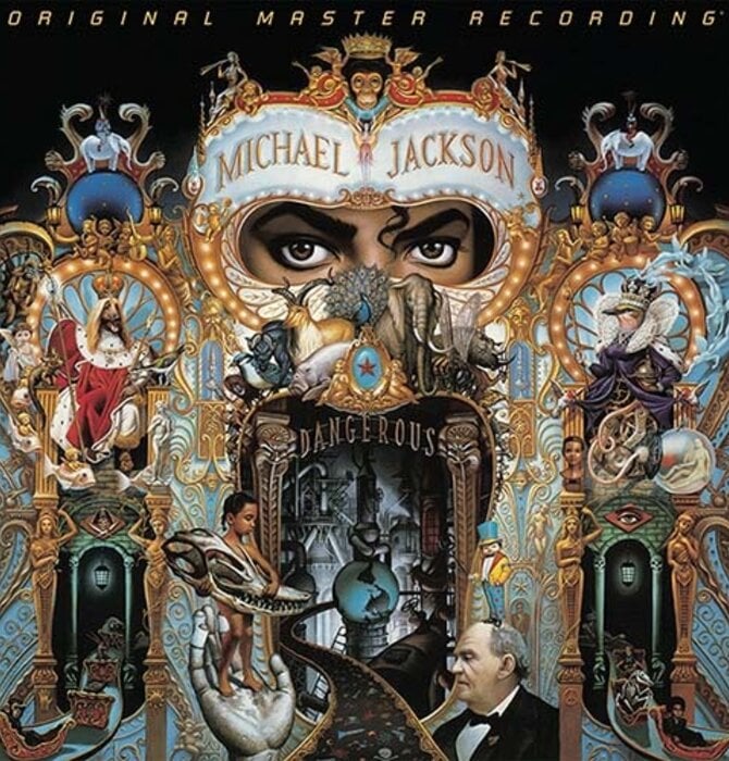 Michael Jackson - Dangerous , 2LP 180 Gram Audiophile Grade Gatefold Numbered Special Edition