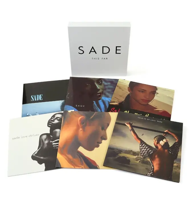 SADE - This Far , Six Studio Albums  from 1984 - 2010, Remastered on 180 Gram Vinyl , BOX Set