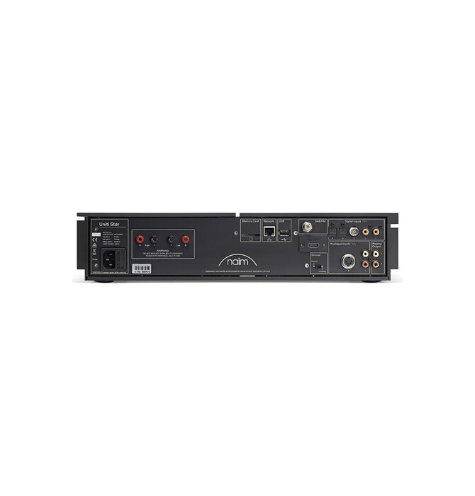 Naim Audio - Uniti Star Integrated Streaming Amplifier, Black