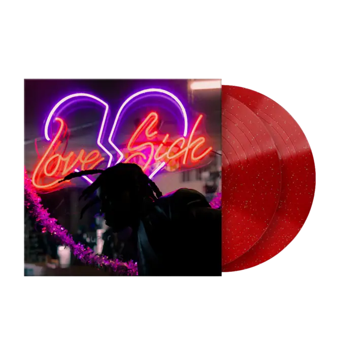 Don Toliver - Love Sick , Limited Edition Deluxe Translucent Red Glitter 2LP Vinyl