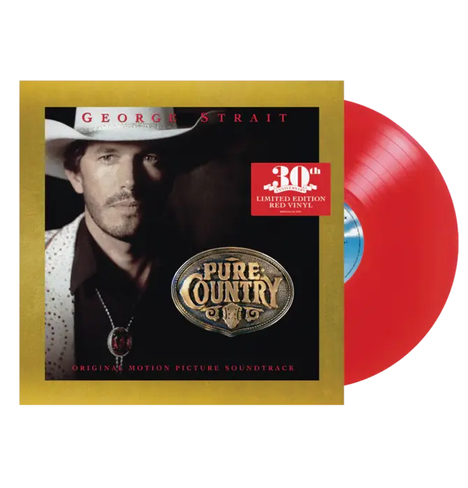 George Strait - Pure Country , 30th. Anniversary Limited Edition Red Vinyl