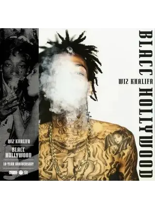 Wiz Khalifa - Blacc Hollywood, Limited Edition 10 Year Anniversary Double Vinyl. Only 1000 Copies !