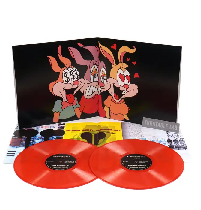 Drake & PartyNextDoor , Some Sexy Songs 4 U ( X ) Limited Edition 2LP Opaque Red Vinyl
