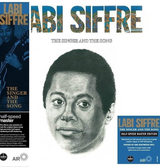 Labi Siffre - Labi Siffre The Singer & The Song , Half Speed Master Edition Using Original Master Tapes , Pressed on 180 Gram Vinyl