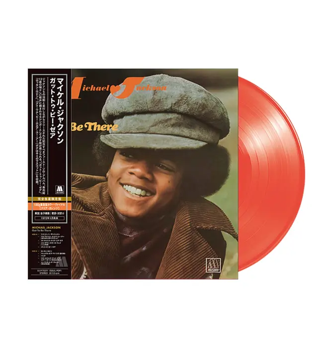 Michael Jackson - Got To Be There , Limited Edition Newly Remastered Japanese 180 Gram Audiophile Grade Orange Vinyl