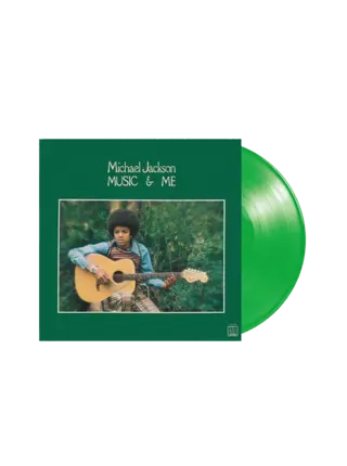 Michael Jackson - Music & Me , Limited Edition Audiophile Grade  Japanese Pressing , 180 Gram Clear Green Vinyl