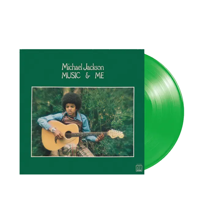 Michael Jackson - Music & Me , Limited Edition Audiophile Grade  Japanese Pressing , 180 Gram Clear Green Vinyl