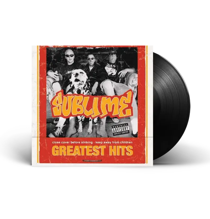 Sublime - Greatest Hits ( X )  ,Close Cover Before Striking - Keep Away From Children , Limited Edition Black Vinyl