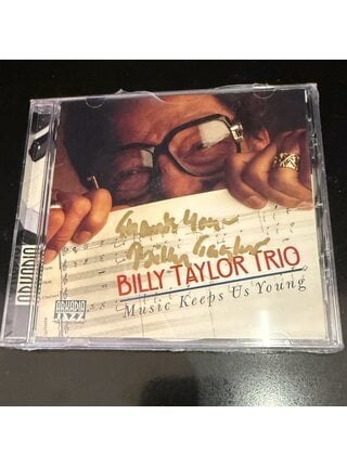 Bill Taylor Trio - Music Keeps Us Young , Limited Edition CD signed by Billy Taylor
