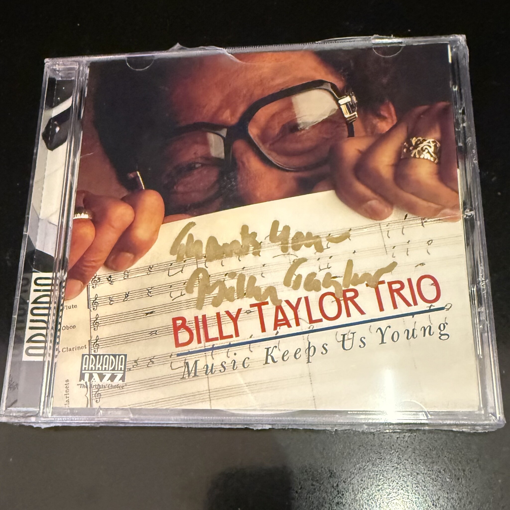 Bill Taylor Trio - Music Keeps Us Young , Limited Edition CD