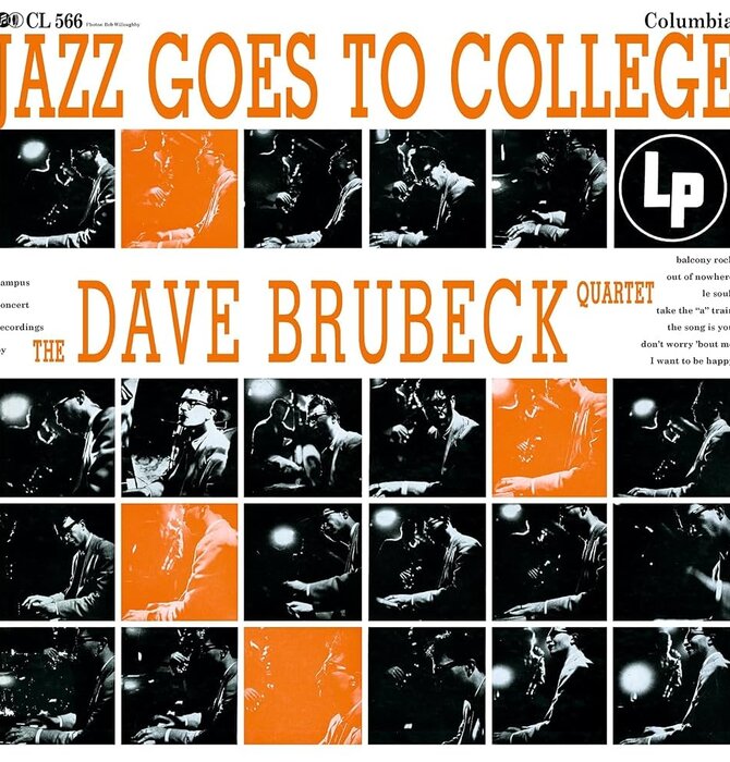 Dave Brubeck Quartet - Jazz Goes To College , 180 Gram Audiophile Grade Vinyl Import
