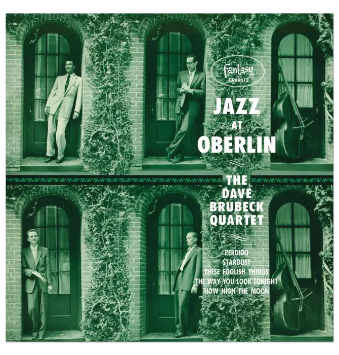 The Dave Brubeck Quartet - Jazz At Oberlin, Cut From Original Master Tape by Kevin Grey Pressed on 180 Gram Audiophile Grade Vinyl