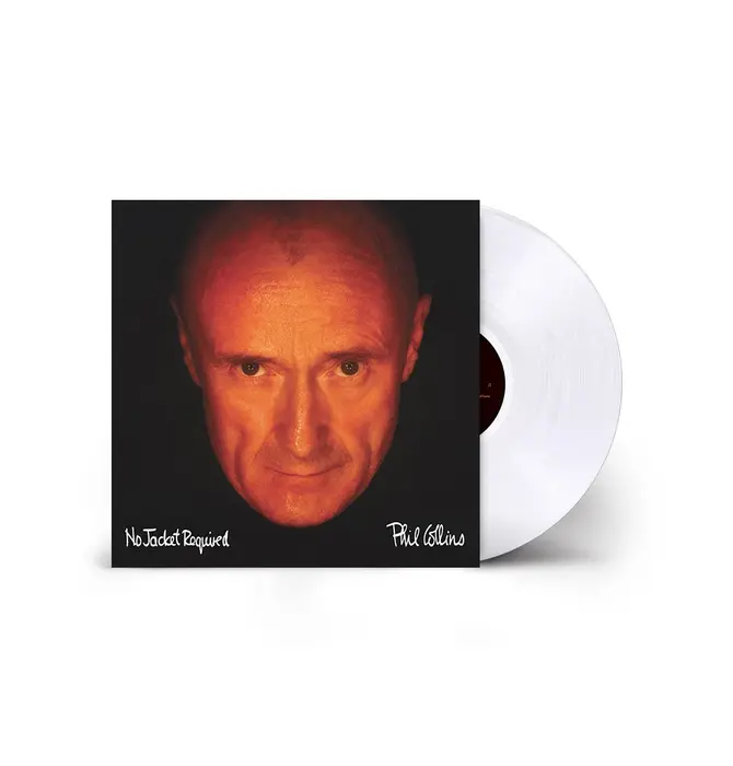 Phil Collins - No Jacket Required , Limited Edition 75th Anniversary Atlantic Records  Clear 180 Gram Audiophile Grade Vinyl