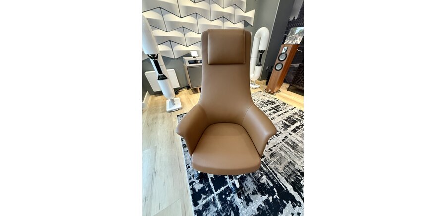 BDI Bolo™ 3531 Executive Office Chair in Saddle  Leather  , Showroom Demo in Mint Condition! Local Pick up Only!