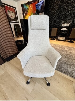 BDI Bolo™ 3531 Executive Office Chair in Oatmeal Fabric , Showroom Demo in Mint Condition ! Local Pick up Only!
